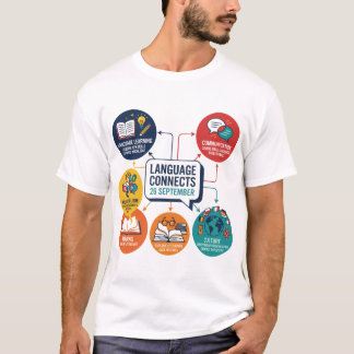 Europäischer Tag der Sprachen 26. September T-Shirt
