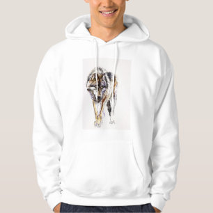 Europäischer Wolf Hoodie