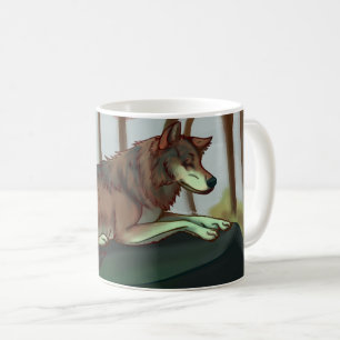 Europäischer Wolf Kaffeetasse