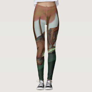 Europäischer Wolf Leggings