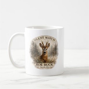 Europäisches Rehbock-Wildtiergemälde Kaffeetasse