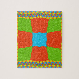 Europäisches Stammesmuster Puzzle