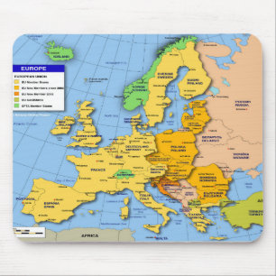 Europakarte Mousepad