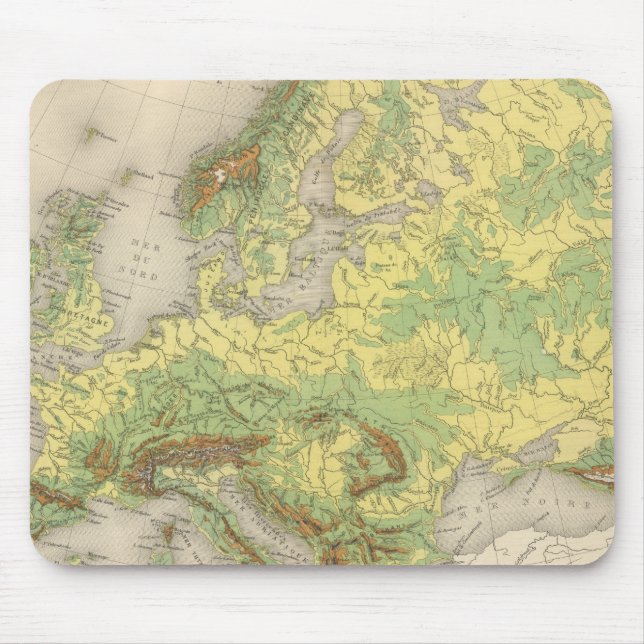 Europakontur Mousepad (Vorne)