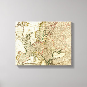 EuropaPanoramakarteEuropa 2 Leinwanddruck