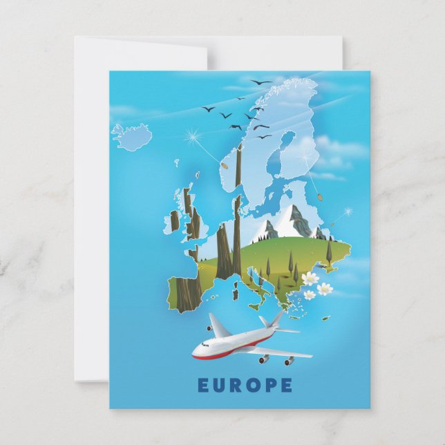 Europaparte - Reiseplakat (Vorderseite)