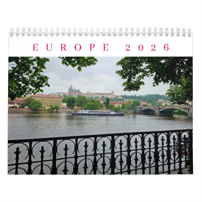 Europe 2026 calendar kalender (Titelbild)