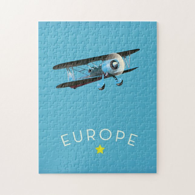 Europe Golden Star Puzzle (Vertikal)