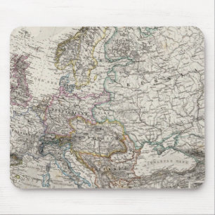 Europe Map von Stieler Mousepad