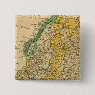 Europe Map von Worcester Button