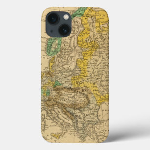Europe Map von Worcester Case-Mate iPhone Hülle
