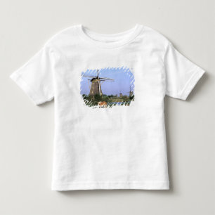 Europe, Niederlande, Zuid Holland, Kinderdijk.2 Kleinkind T-shirt
