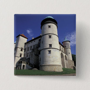 EUROPE, Polen, Karpaten Mts., Nowy Wisnicz Button