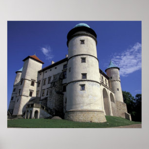 EUROPE, Polen, Karpaten Mts., Nowy Wisnicz Poster