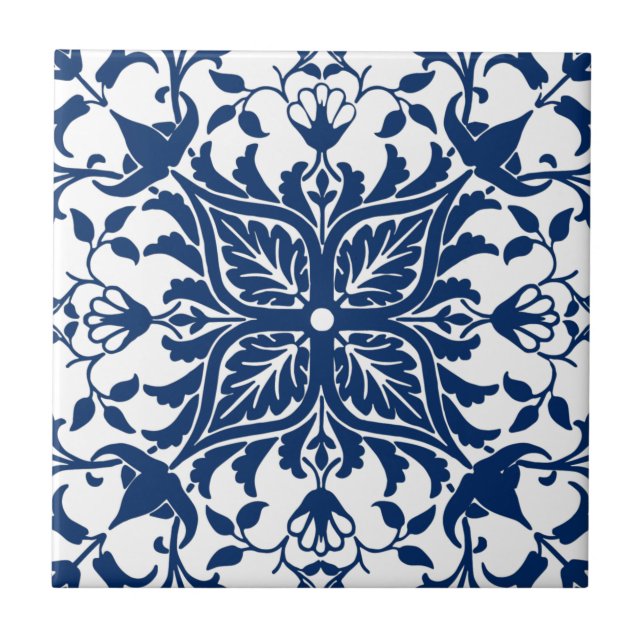 European Acanthus Blätter Tile Fliese (Vorderseite)