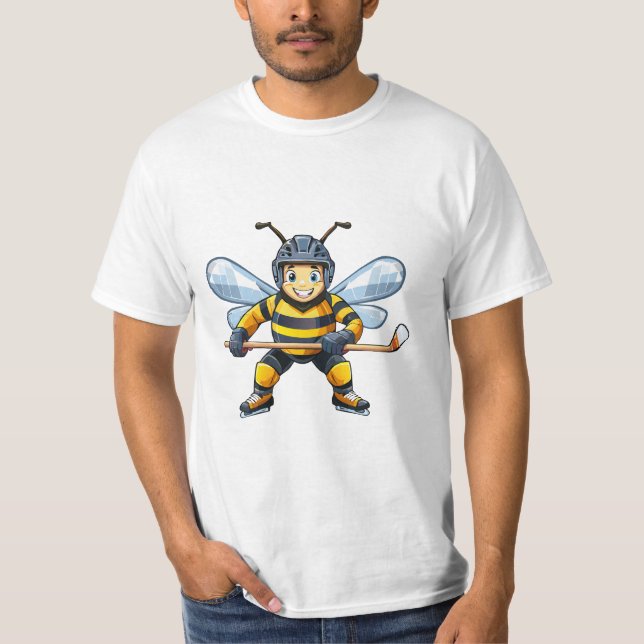 European honey bee (Apis mellifera) T-Shirt (Vorderseite)