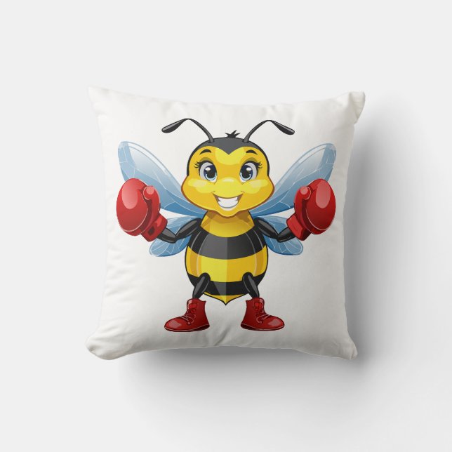 European honey bee kissen (Vorderseite)