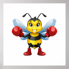 European honey bee poster