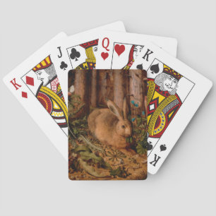 European Painting Rabbit Year 2023 Playing cards Spielkarten