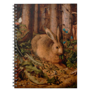 European Painting Rabbit Year 2023 Spiral Notebook Notizblock