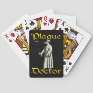 European Plague Doctor Rome Beak Costume Poker Spielkarten