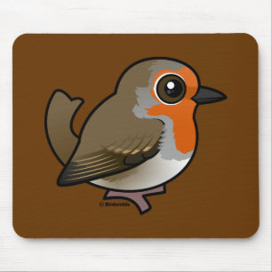 European Robin Mousepad
