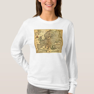 EuropePanoramic MapEurope T-Shirt