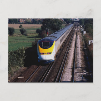 Eurostar-Personenzug Postkarte