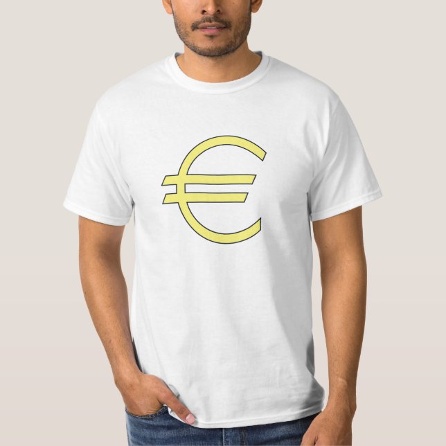 Eurosymbol T-Shirt (Vorderseite)