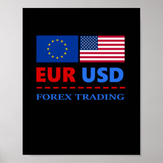 EURUSD Devisenhandel Poster