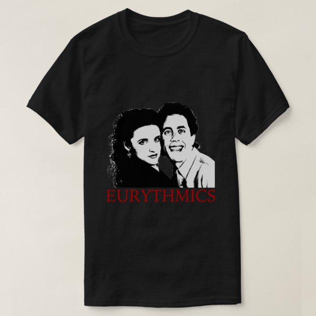 Eurythmik - Annie Lennox - Dave Stewart Classic T-Shirt (Design vorne)
