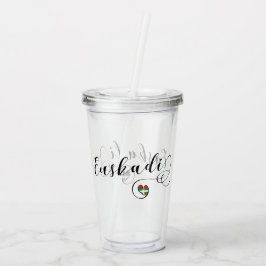 Euskadi Baskenland Flaggenmitte Acryltrinkbecher