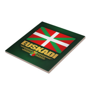 Euskadi Flag Fliese