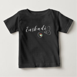 Euskadi Flaggenherz, Baskenland Baby T-shirt