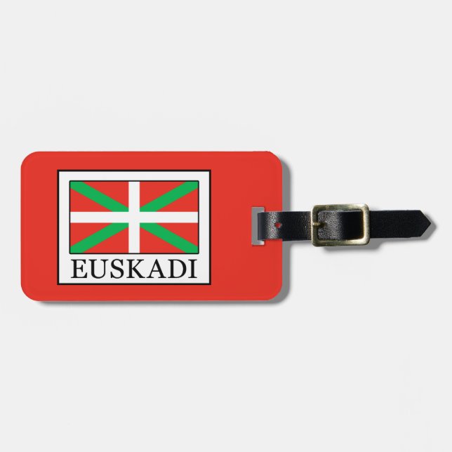 Euskadi Gepäckanhänger (Vorderseite horizontal)