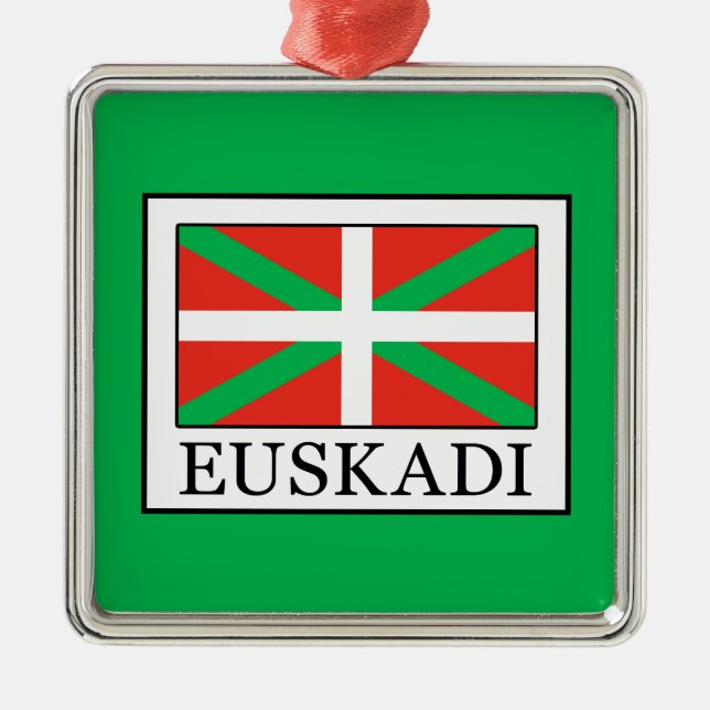 Euskadi Ornament Aus Metall (Vorne)