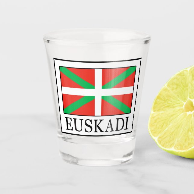 Euskadi Schnapsglas (Vorderseite)