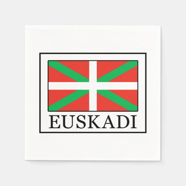 Euskadi Serviette (Vorderseite)