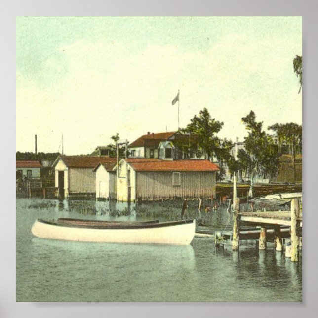 EUSTIS, FL, Waterfront, - 1907 Poster (Vorne)