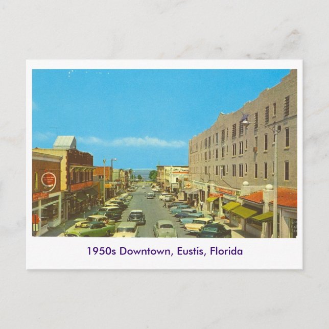 Eustis, Florida Postkarte (Vorderseite)