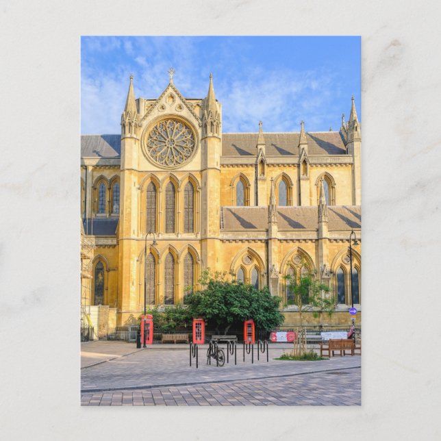 Euston Church, Bloomsbury, London UK Postcard Postkarte (Vorderseite)