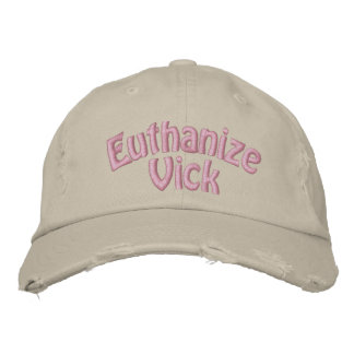 Euthanize Vick Hat Bestickte Baseballkappe