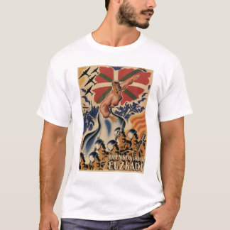 Euzkadi offensives (1937) _Propaganda Plakat T-Shirt