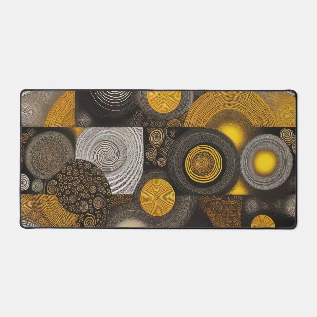 Eva 2 Abstract Design Desk Mat Schreibtischunterlage (Vorderseite)