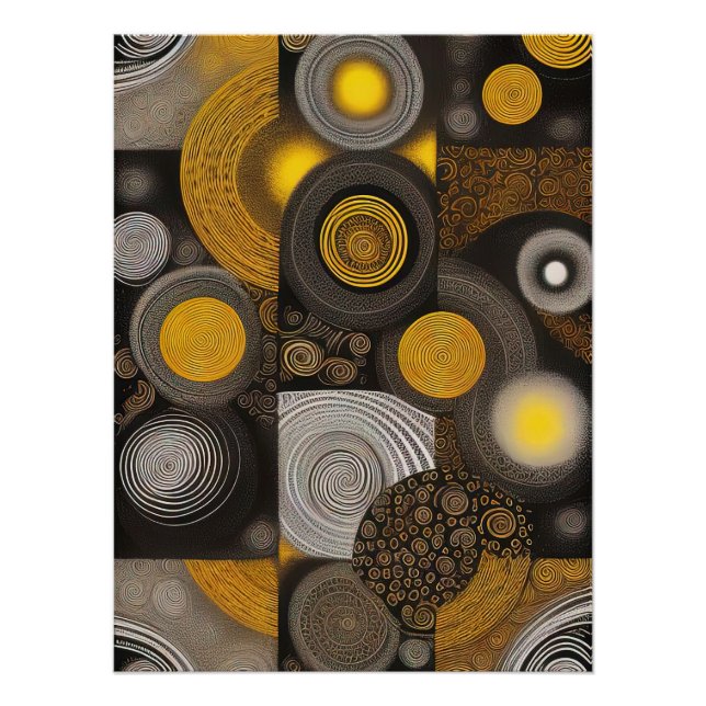 Eva 2 Abstract Design Poster (Vorderseite)