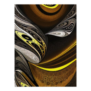 Eva 5 Abstraktes Design-Poster Poster