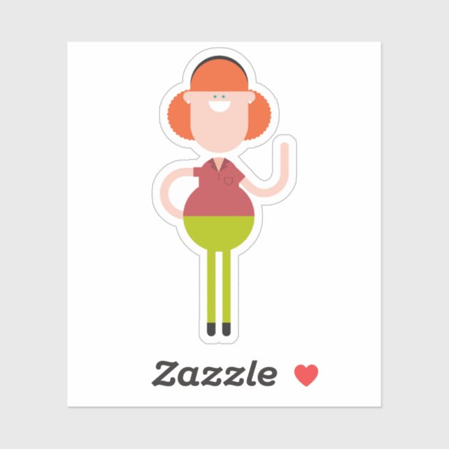 Eva - Aufkleber für die globale Roadmap (Blatt)