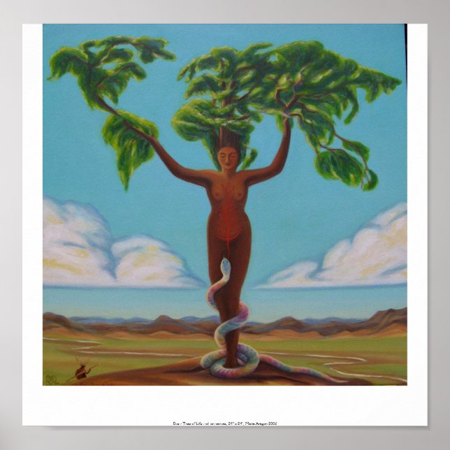 Eva - Baum des Lebens Poster (Vorne)