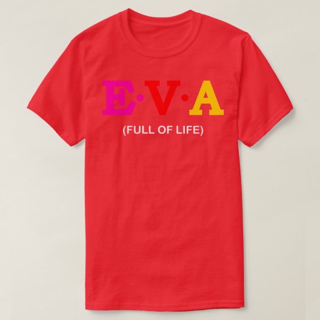 Eva Full of Life T-Shirt (Design vorne)