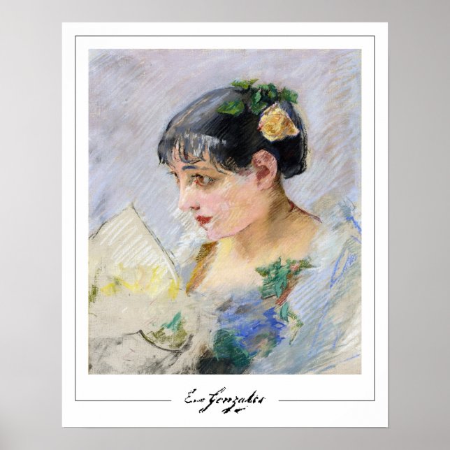 Eva Gonzalès Zedign Art Poster #70 (Vorne)